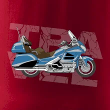 Cestovní motorka Amerika modrá