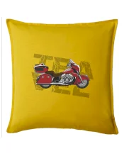 Cestovní motorka Amerika červená