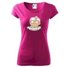 Budoucí babička kreslená