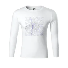 Praha - Mapa s vodními toky Praha - Mapa s vodními toky