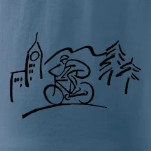 Cyklista na výletě