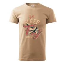 Eat Sleep Fly Repeat letadlo Eat Sleep Fly Repeat letadlo