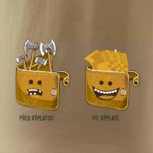 Před výplatou po výplatě  (Pecka design)