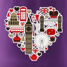 Britské srdce - objekty