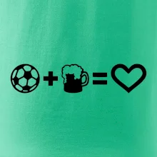 Míč, pivo, srdce Míč, pivo, srdce