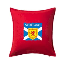 Skotská vlajka s erbem lva