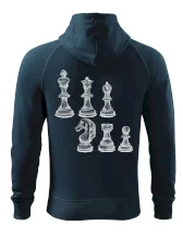 Šachové figurky kreslené