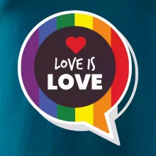 Love is love bublina