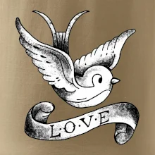 Love holubice - kreslená