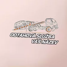 Odtahová služba - nakládání auta
