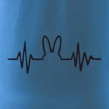 EKG zajíc EKG zajíc
