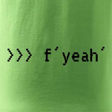 Python  f yeah