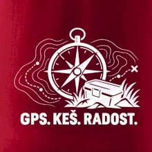 Kompas s krabičkou GPS keš radost