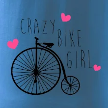Crazy bike girl