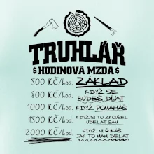 Hodinová mzda truhlář