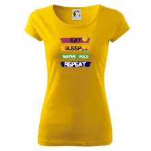 Eat sleep watter polo barevné