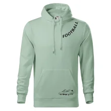 FOOTBALL nápis šikmo