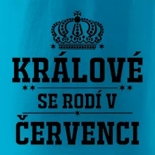 Králové se rodí v červenci
