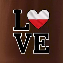 Love Polská vlajka