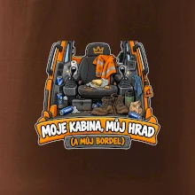 Kabina bagristy můj hrad a můj bordel