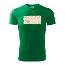 Mapa Báňské dráhy z Moravské Ostravy do Doubravy