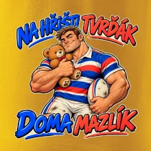 Na hřišti tvrďák, doma mazlík