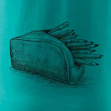 Školní penál kreslený