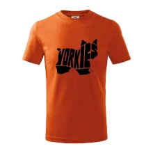Jorkšírský teriér - Yorkie - Nápis v těle
