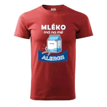 Mléko má na mě alergii