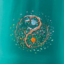 Yin & Yang strom - zima, léto