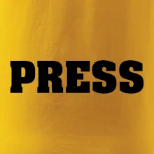 Novinář nápis - Press