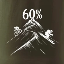 Narozeniny cyklista a lyžař 60