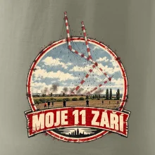 Liblice B bortící se věže moje 11 září retro odznak