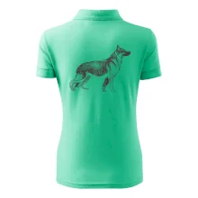 Německý ovčák -  kreslený skica