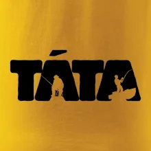 Táta nápis - rybář