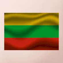 Litva vlajka obdélník