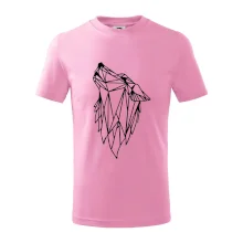 Geometrie - vlk - vyjící