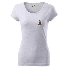 Folklor na prsu vánoční stromek