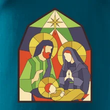 Vitráž - jesličky