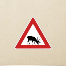 Dopravní značka - Pozor los