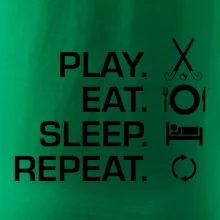 Play eat sleep repeat pozemní hokej