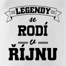 Legendy se rodí v říjnu