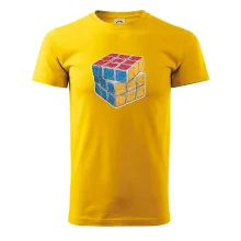 Rubikova kostka kreslená