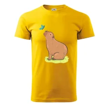 Kapybara a motýlek