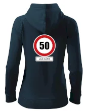Dopravní značka - rychlost 50 - váš nápis