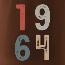 Vintage číslice 1964