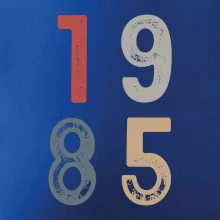 Vintage číslice 1985