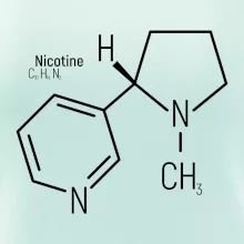 Molekulární struktura Nikotin