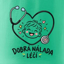 Dobrá nálada léčí - dětská tvář v srdci