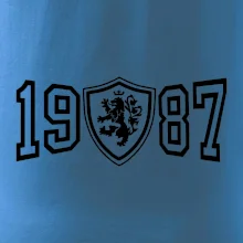 Narozeninový motiv - znak - 1987